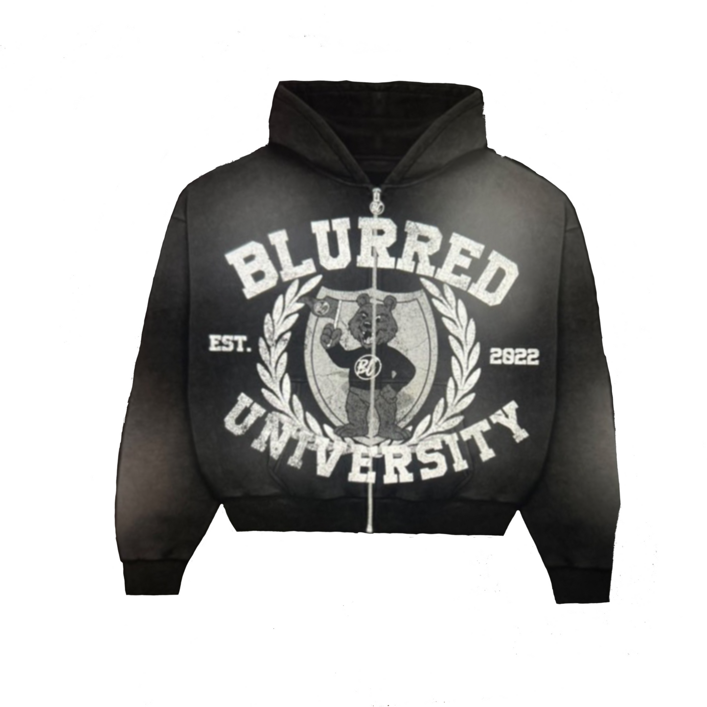 Black & White University Hoodie