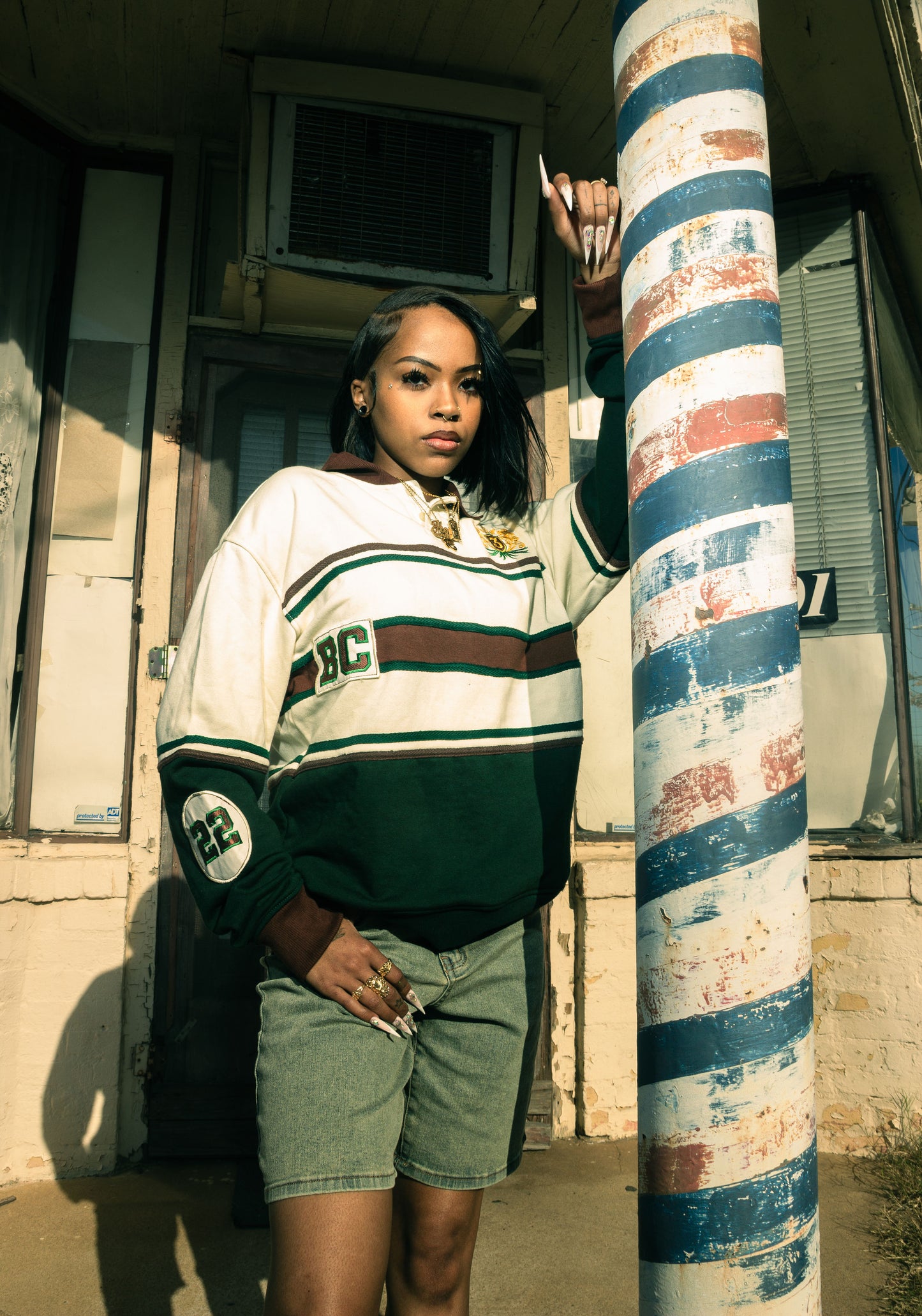 BEEF & BROCCOLI BC RUGBY POLO